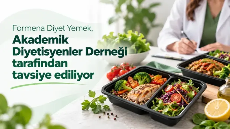 Ankara çıkışlı hazır yemek servisine Akademik Diyetisyenler Derneği desteği geldi
