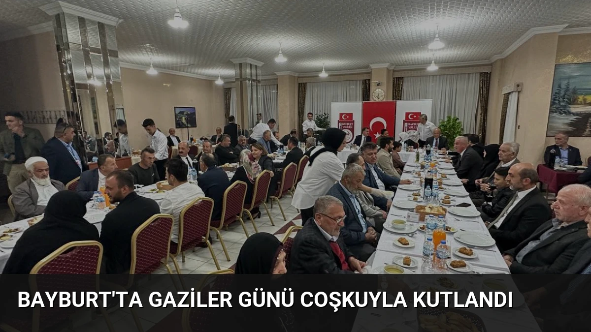 Bayburt’ta Gaziler Günü Coşkuyla Kutlandı