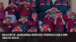 Bilecik'te Jandarma Ekipleri Öğrencilerle Bir Araya Geldi