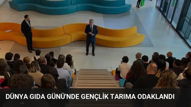 Dünya Gıda Günü’nde Gençlik Tarıma Odaklandı